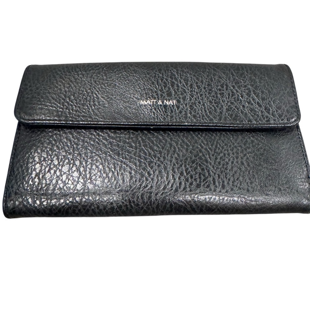 Matt & Nat Black Vegan Connolly Wallet